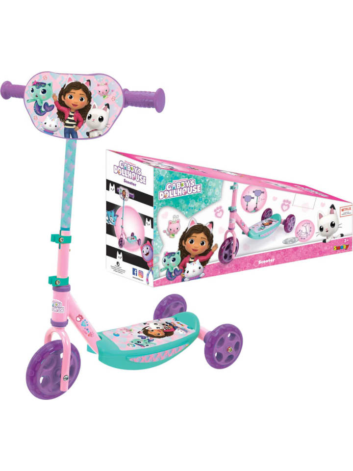 Smoby Roller mit 3 Räder, Gabby s Dollhouse, 3-6 Jahre günstig kaufen onesize