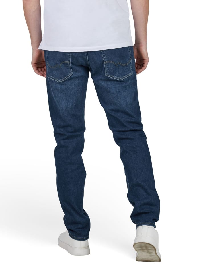 Jack & Jones Jeans JJIGLENN slim in Blau günstig kaufen