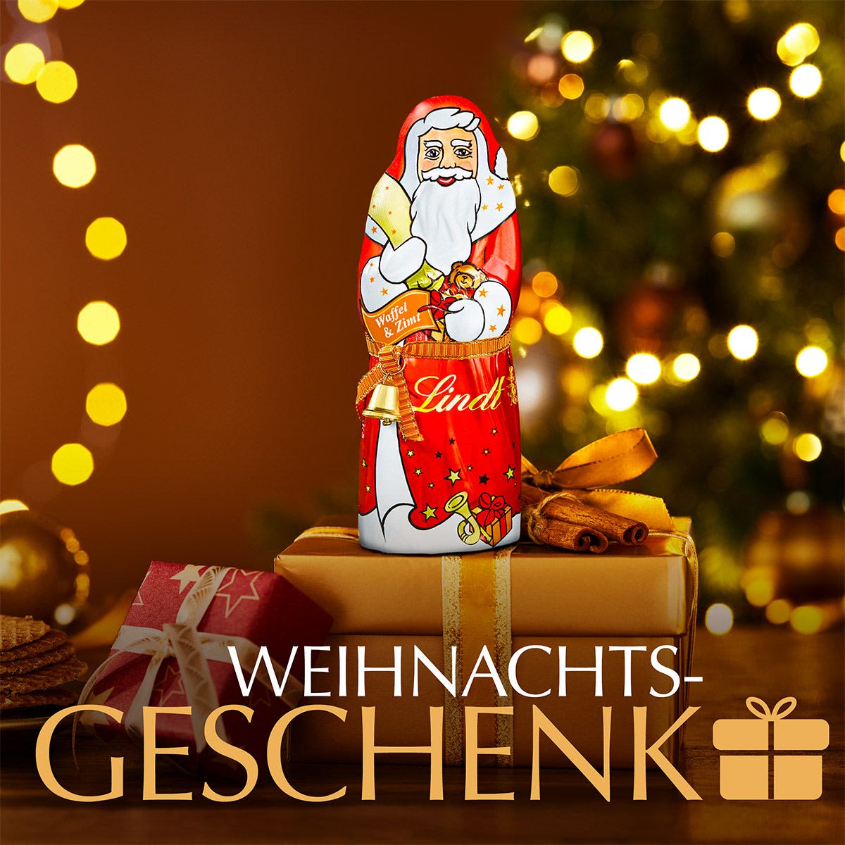 Weihnachtsmann Waffel & Zimt, 125g