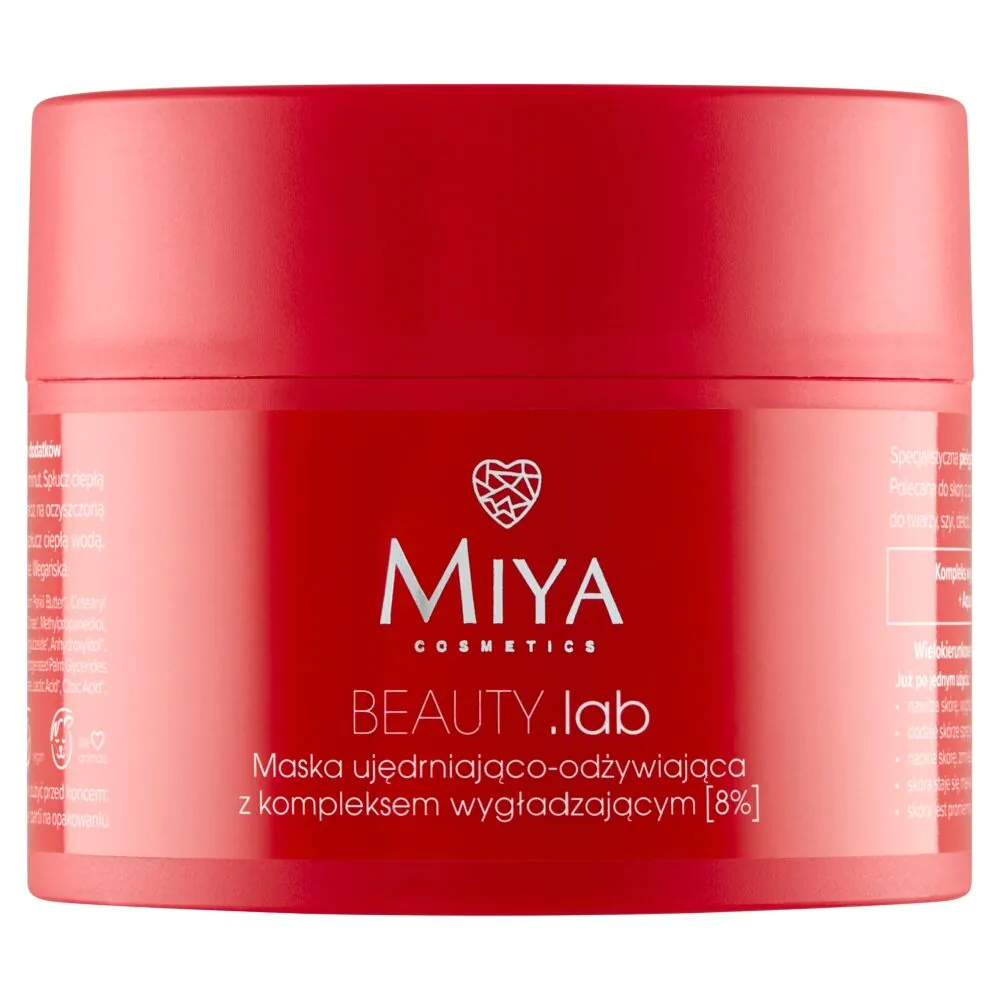 Miya Beauty.Lab Maska za učvršćivanje i hranjenje s kompleksom za zaglađivanje (8%)