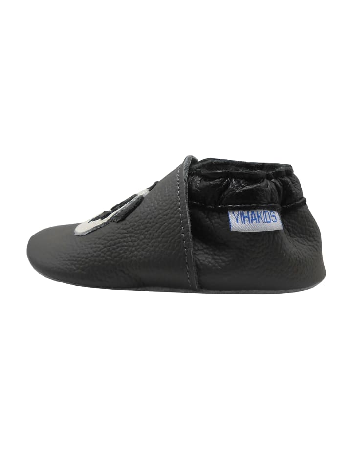 Yalion Leder-Krabbelschuhe 