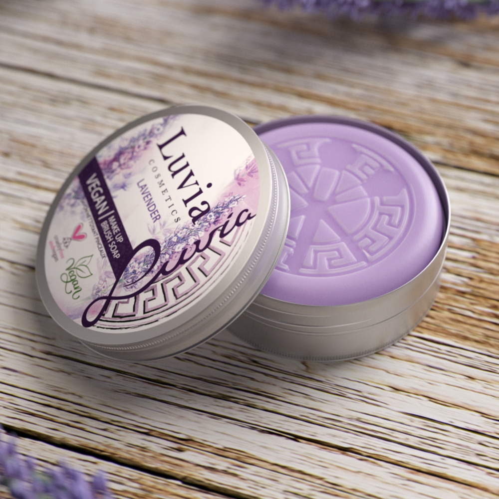 luvia Brush Soap - Lavender Savon nettoyant pinceaux