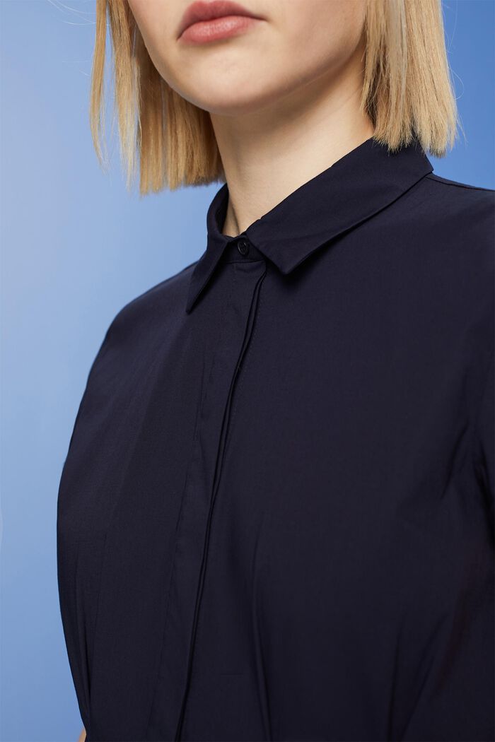 Hemdblusenkleid aus Popeline