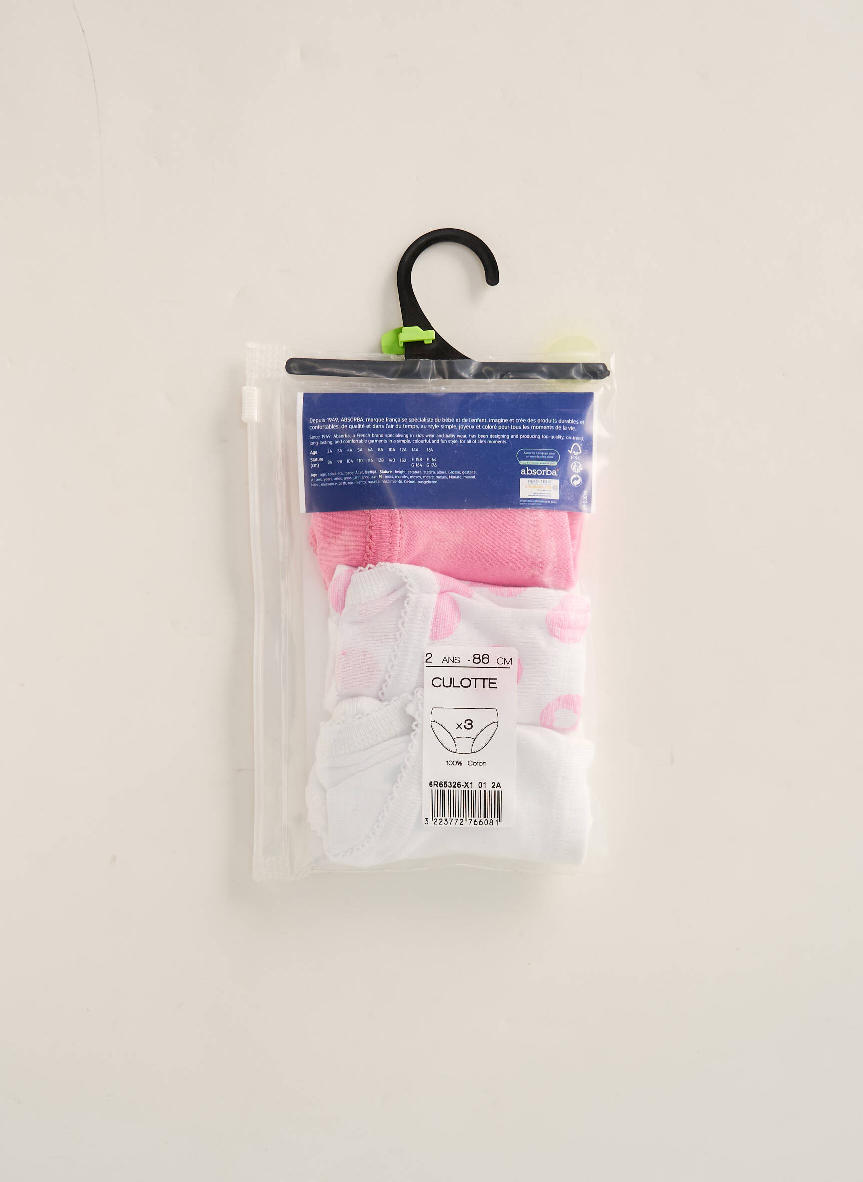 Absorba Culottes Fille couleur rose