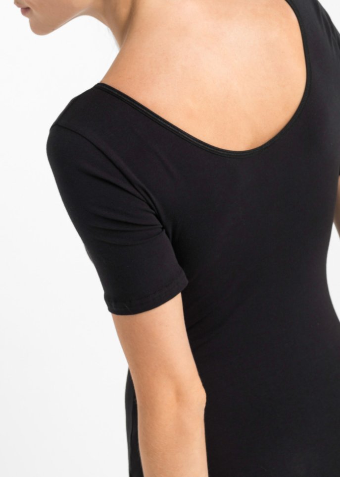 Halbarm Body mit Baumwolle
