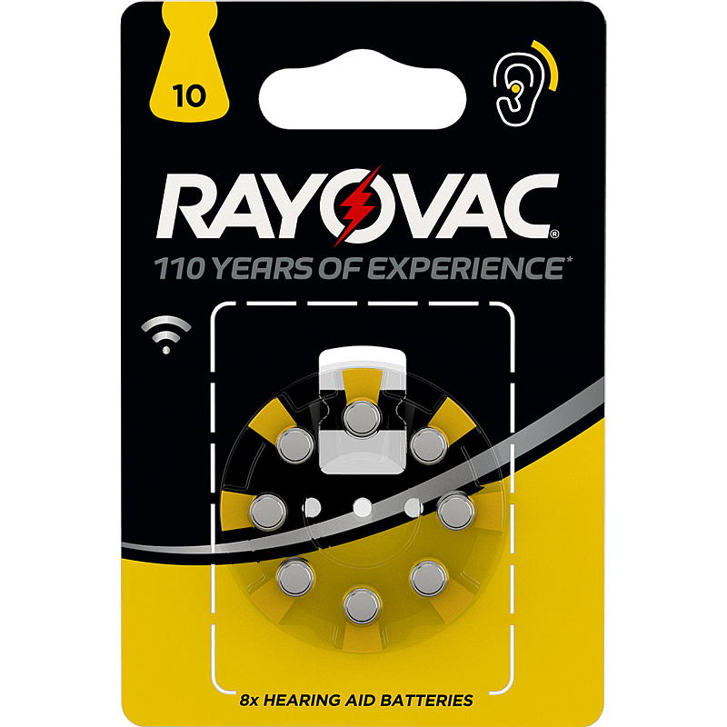 Varta Batteri 8-Pk Size 10 Høreapp.