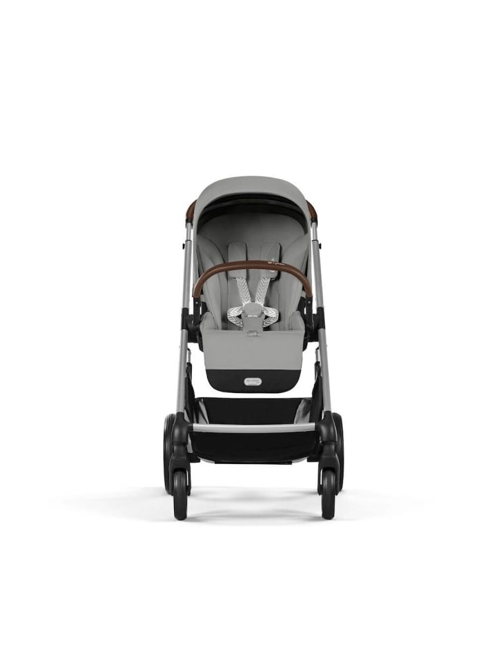 Cybex Cybex Balios S Lux Kinderwagen - Farbe: Stone Grey / Gestell Silber günstig kaufen onesize