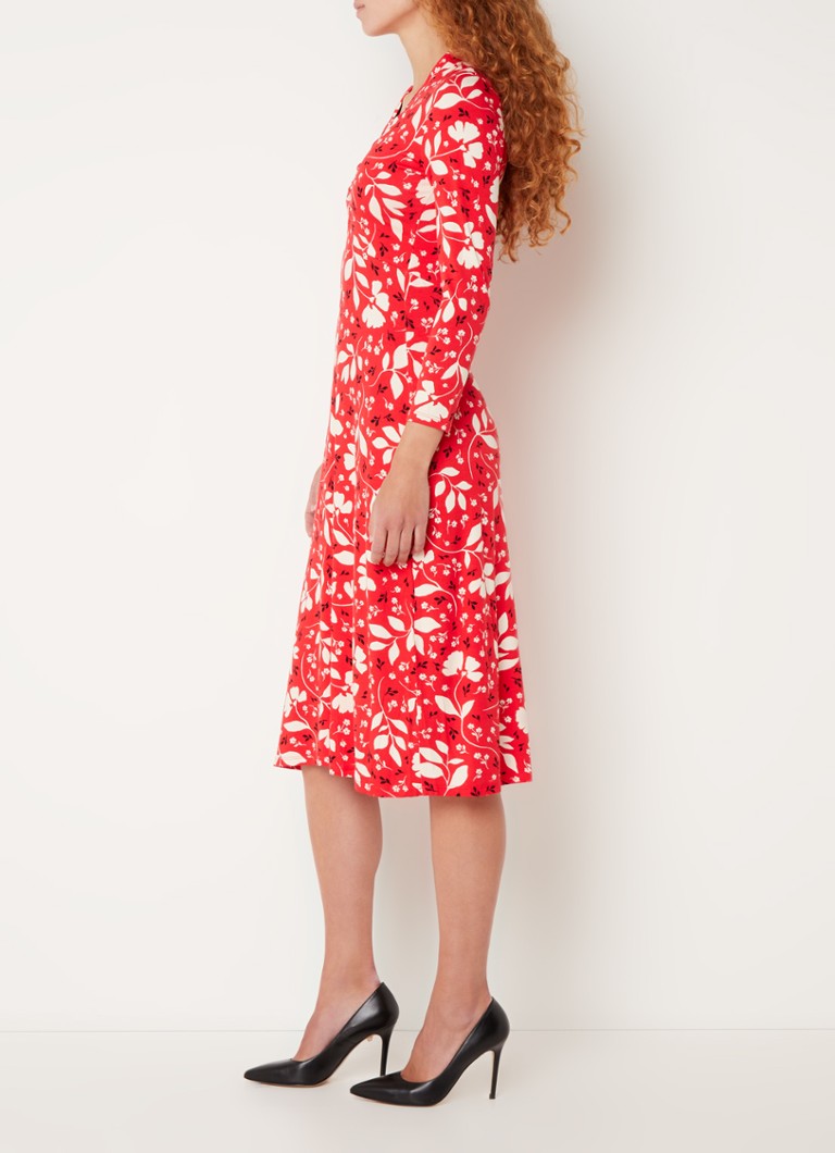 Abito midi con stampa floreale Hobbs Gabi