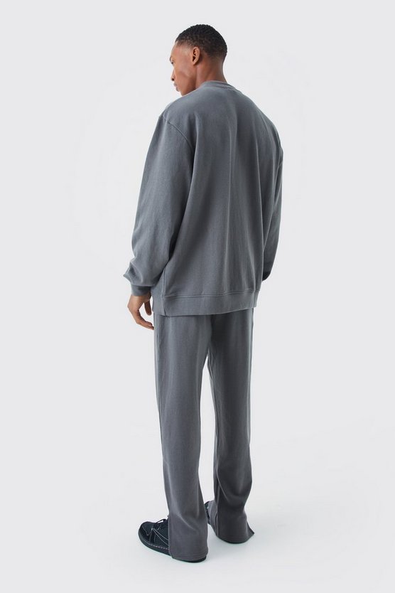 Oversize Sweatshirt-Trainingsanzug