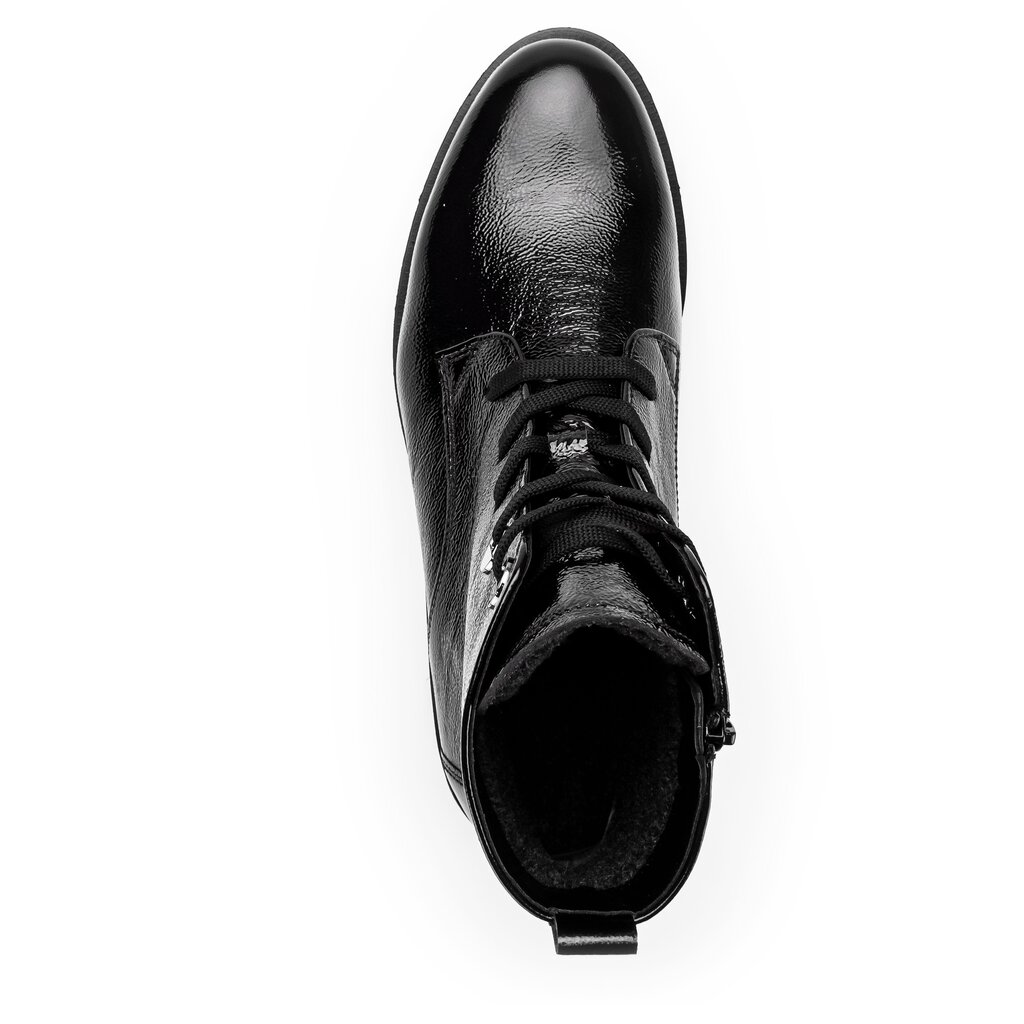 Gabor comfort Schnürstiefelette schwarz