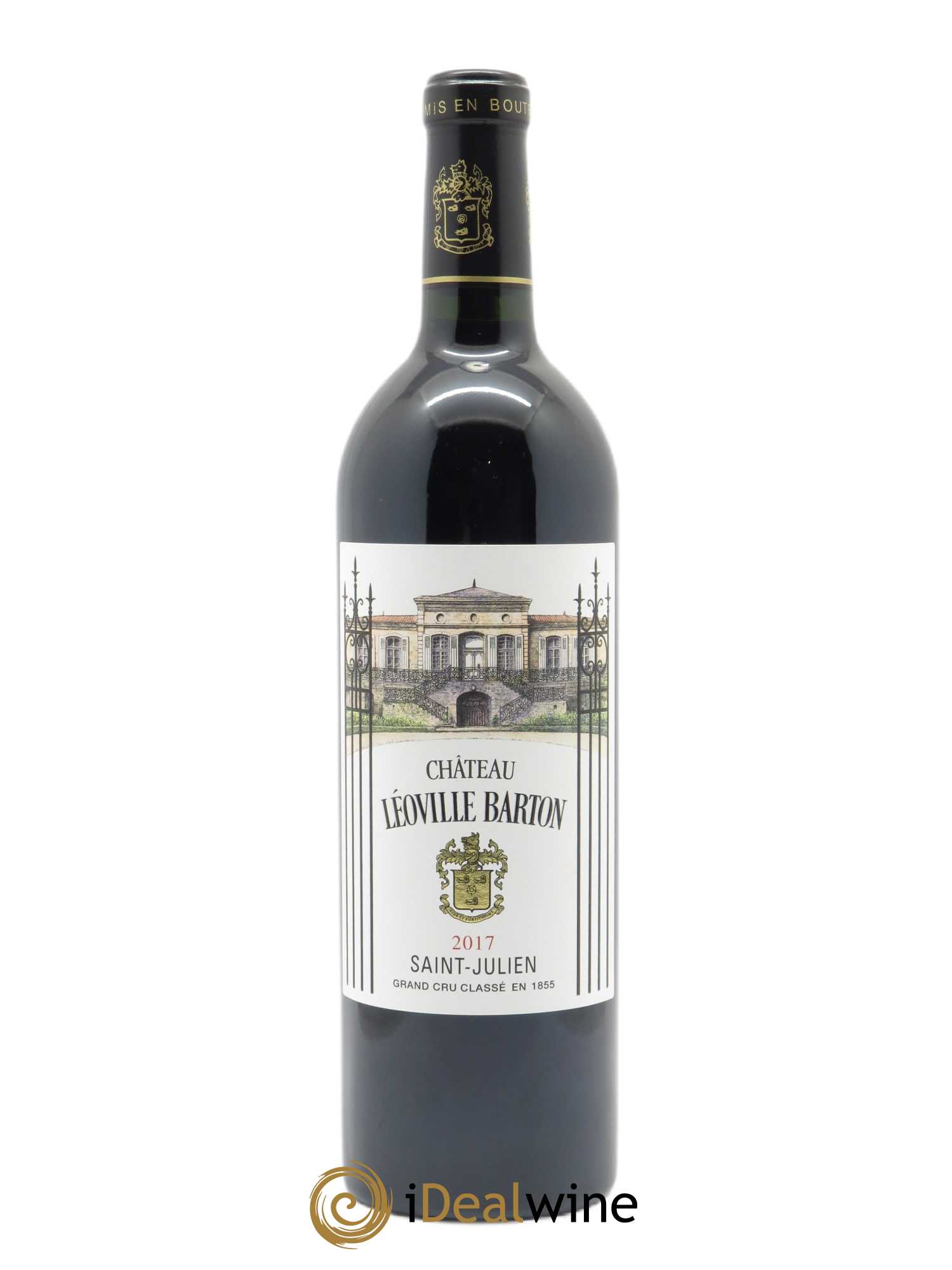 Château Léoville Barton 2ème Grand Cru Classé (CBO à partir de 6 bts) 2017 - Lot de 1 Bouteille