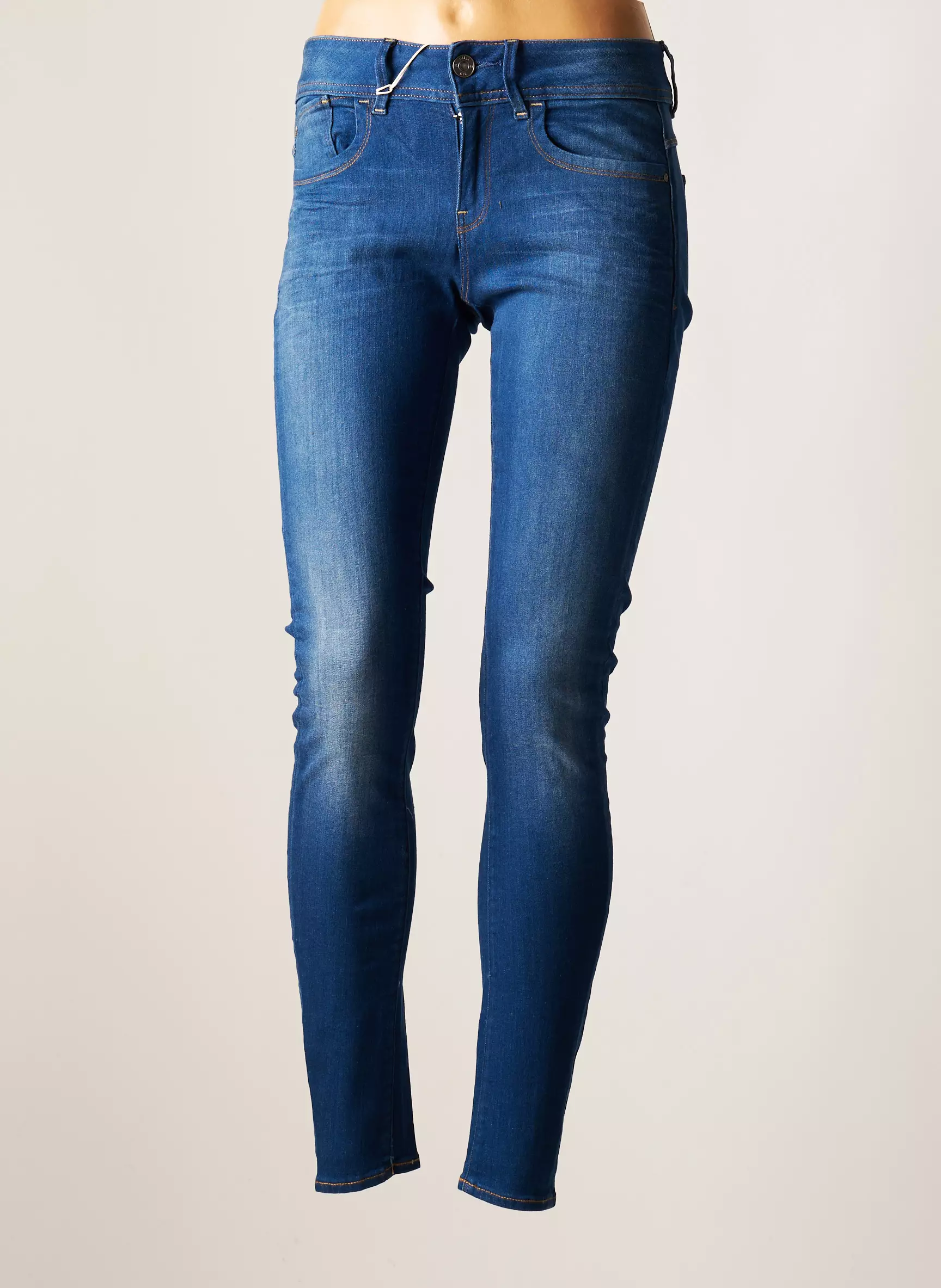 G Star Jeans Skinny Femme couleur bleu