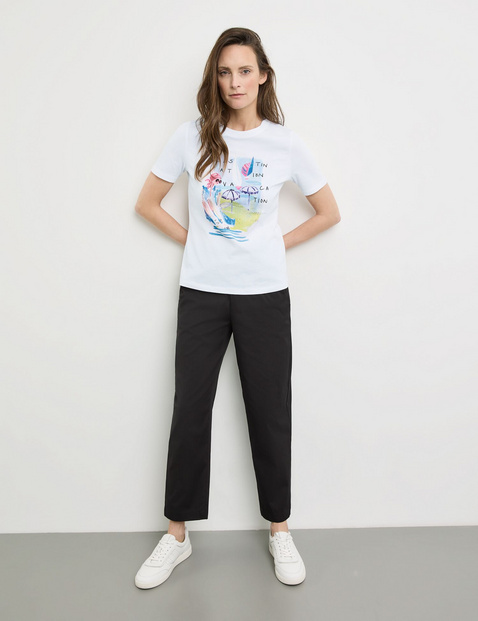 T-Shirt mit Frontprint
