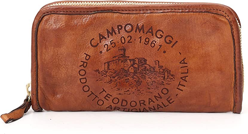 CAMPOMAGGI Handtaschen braun Zip-Wallet Teodorano
