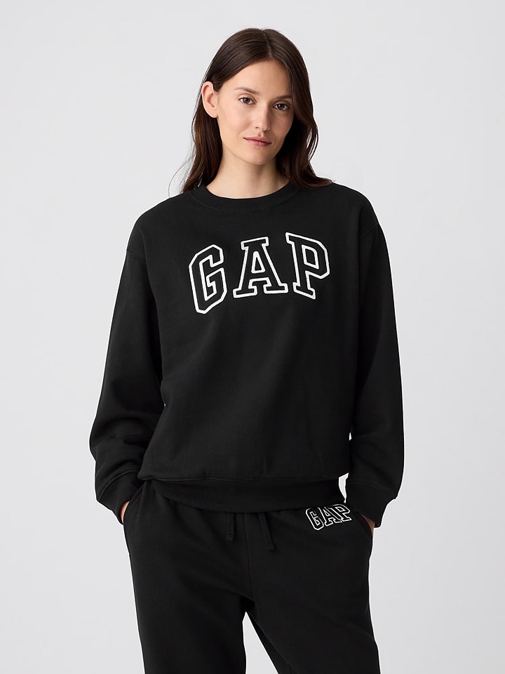 GAP Sweatshirt in Schwarz günstig kaufen