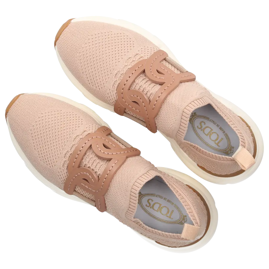 Tod's - Sneaker low Slip-on RUN Textil - pink