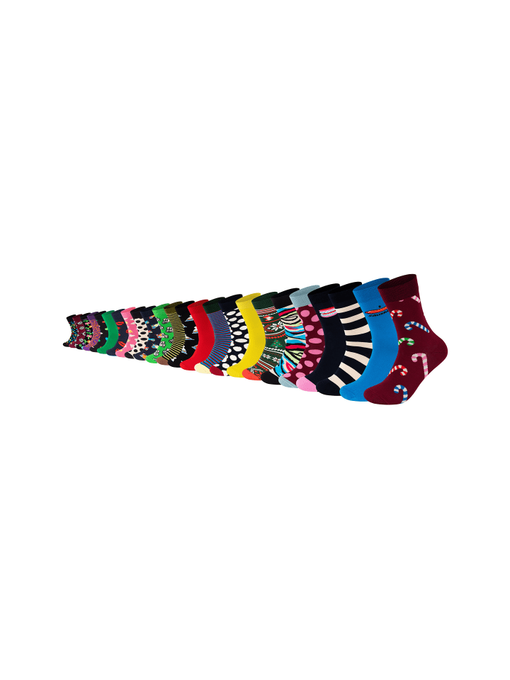 Happy Socks Adventskalender Socken Advent Calendar in Multicolor günstig kaufen