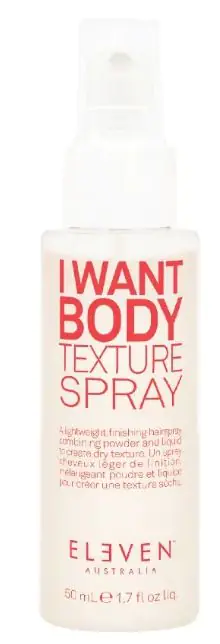 Eleven Australia I Want kūno purškiklis – tekstūrą suteikiantis kūnas, 50 ml