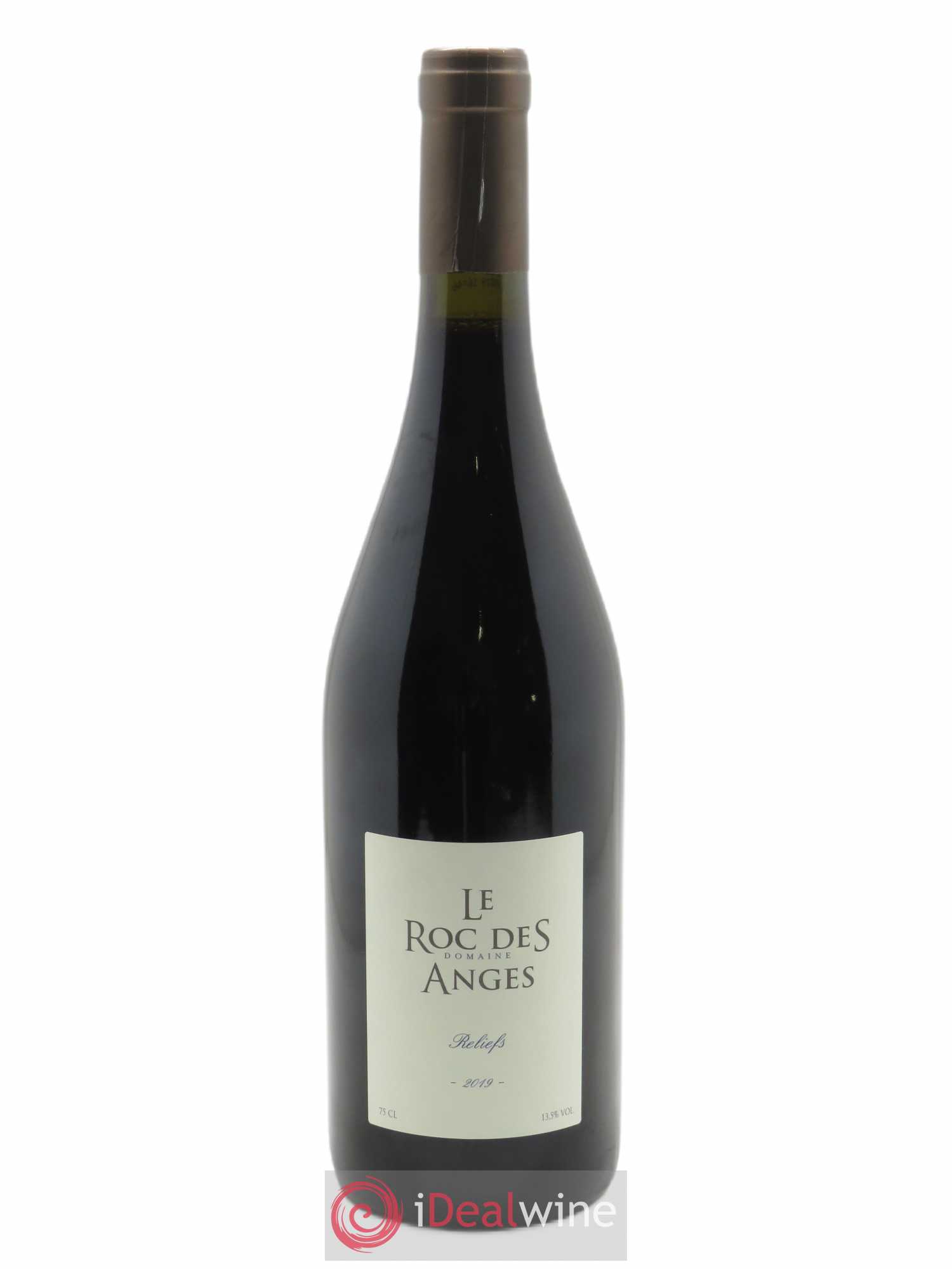 Côtes du Roussillon Roc des Anges Reliefs Marjorie et Stéphane Gallet  2019 - Lot de 1 Bouteille