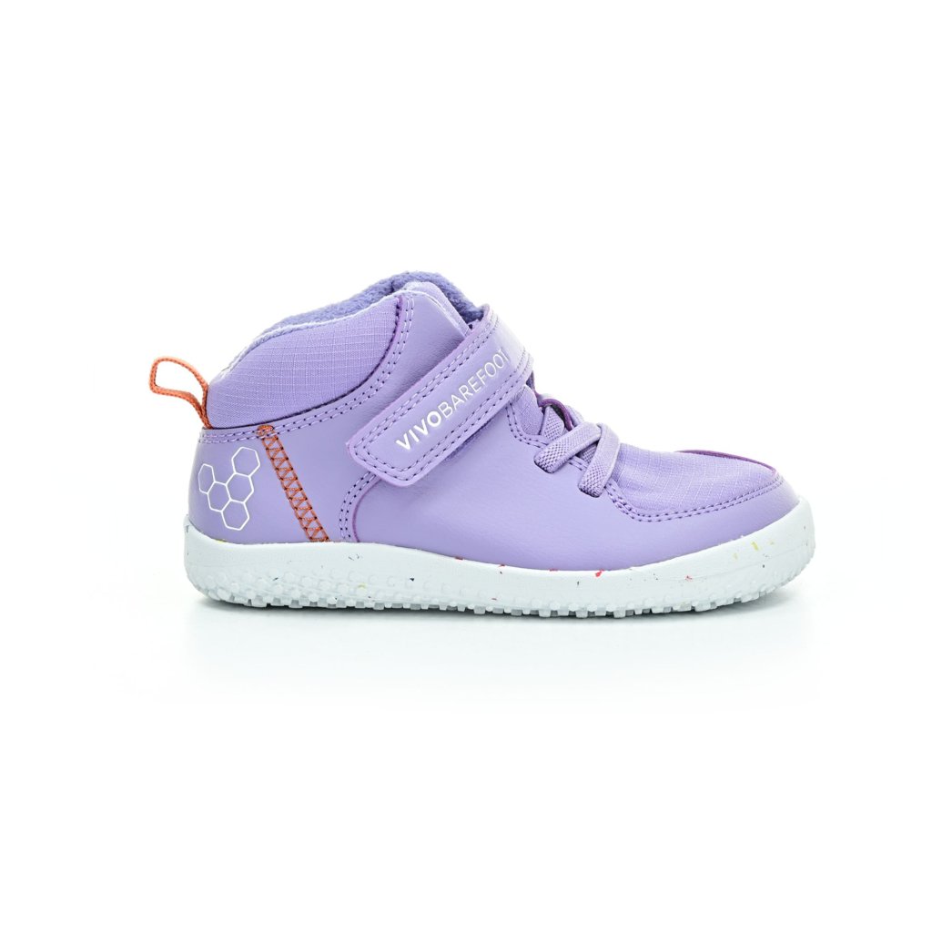 Vivobarefoot Primus Ludo Hi Lilac Barfußstiefeletten