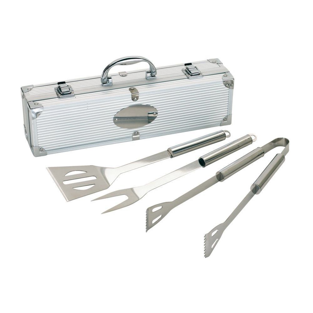 Orange85 Luxus-Edelstahl-Grill-Set