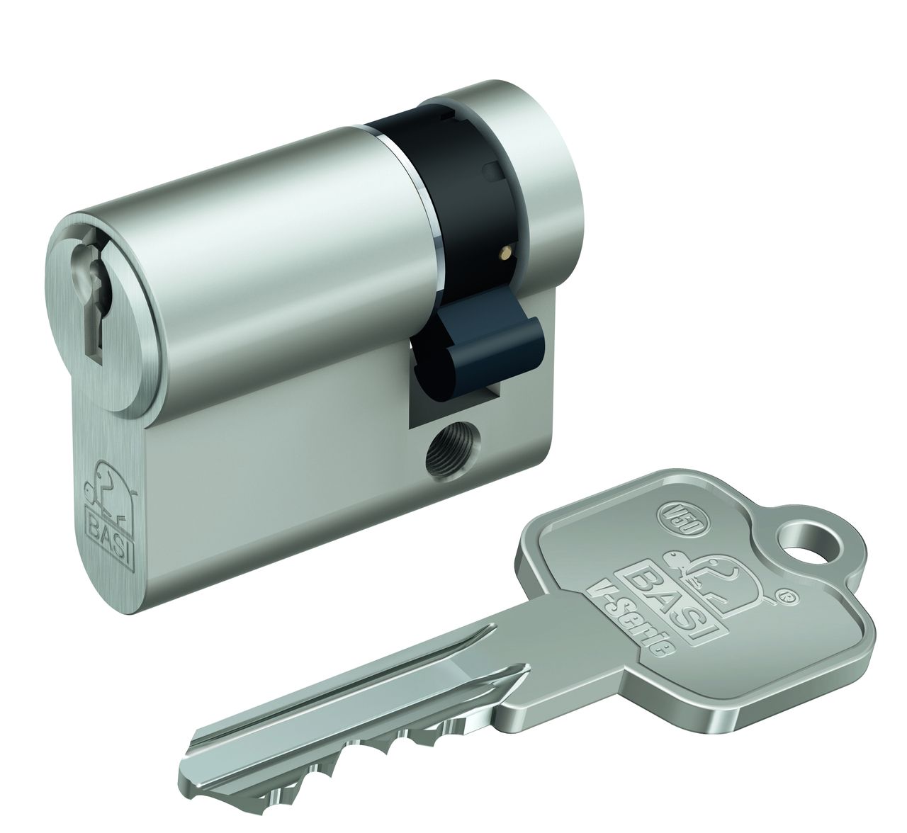 Basi Profil-Halbzylinder - V50 10/30 mm - Gleichschließend Nr. 10