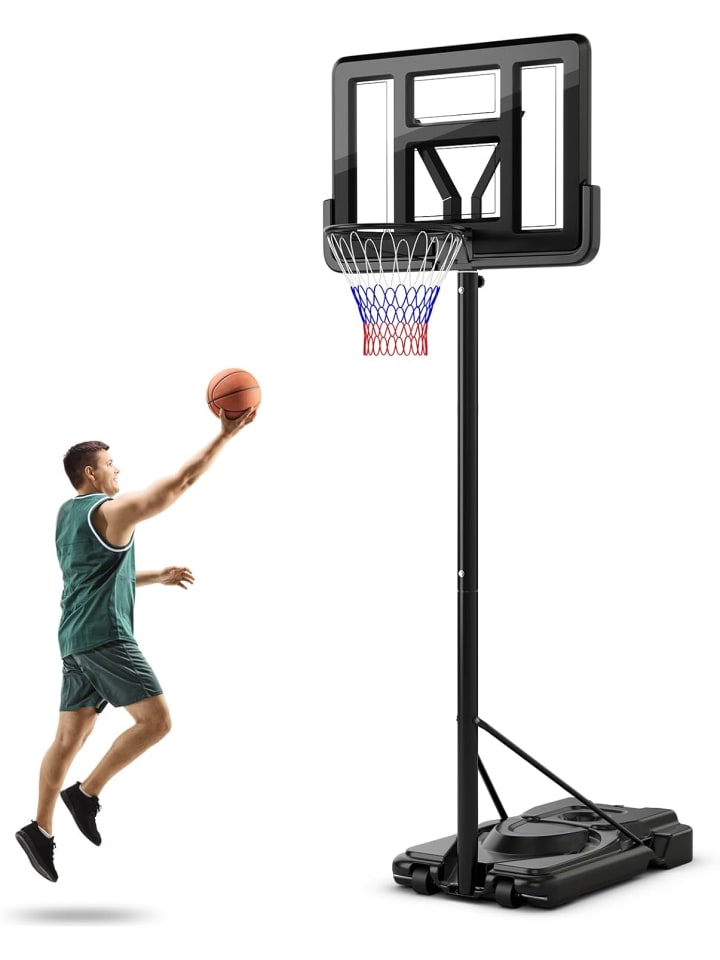 COSTWAY Basketballständer 170-305cm in Schwarz günstig kaufen onesize