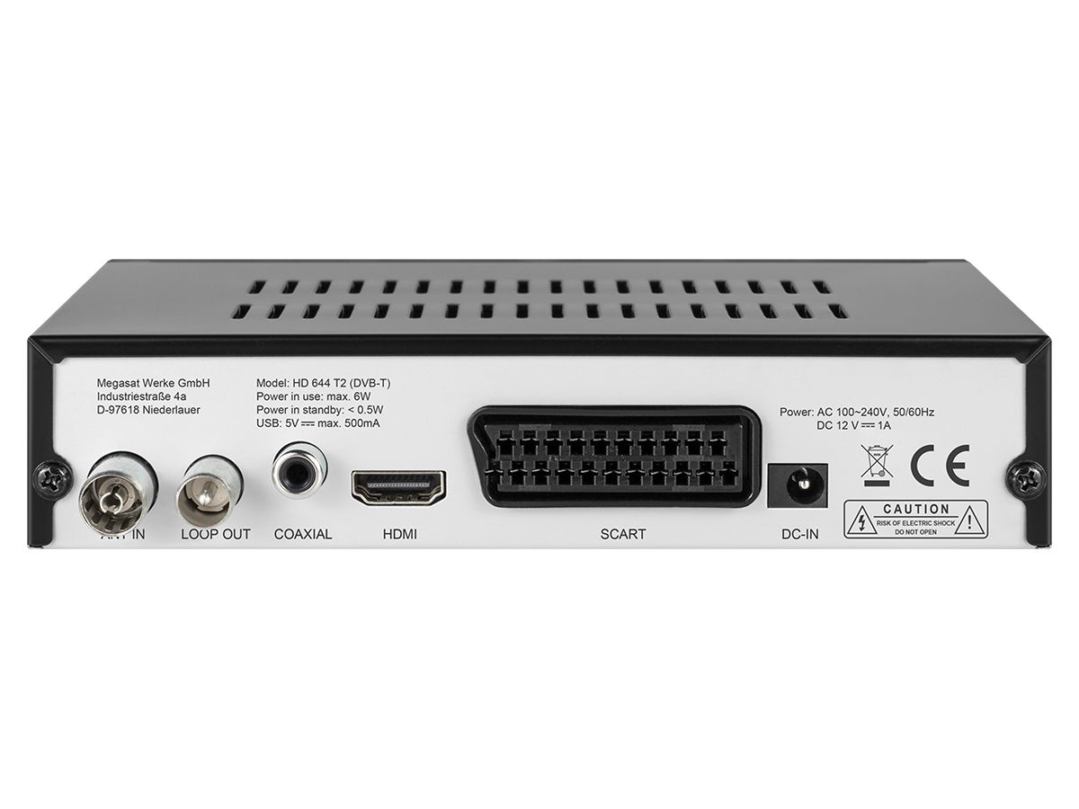 Megasat HD 644 T2 Receiver