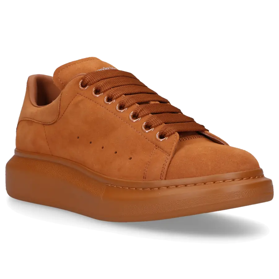 Alexander McQueen - Sneaker low LARRY Veloursleder - braun