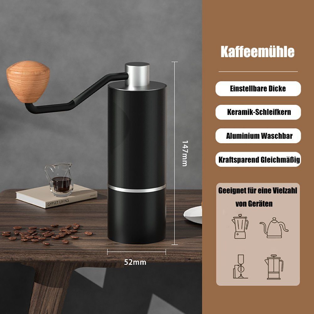 KREATE Kaffeemaschine mit Mahlwerk Kaffeemaschine mit Mahlwerk, Kaffeemühle, mit Digitaler Touch-Steuerung, 20 bar, Timer-Standby