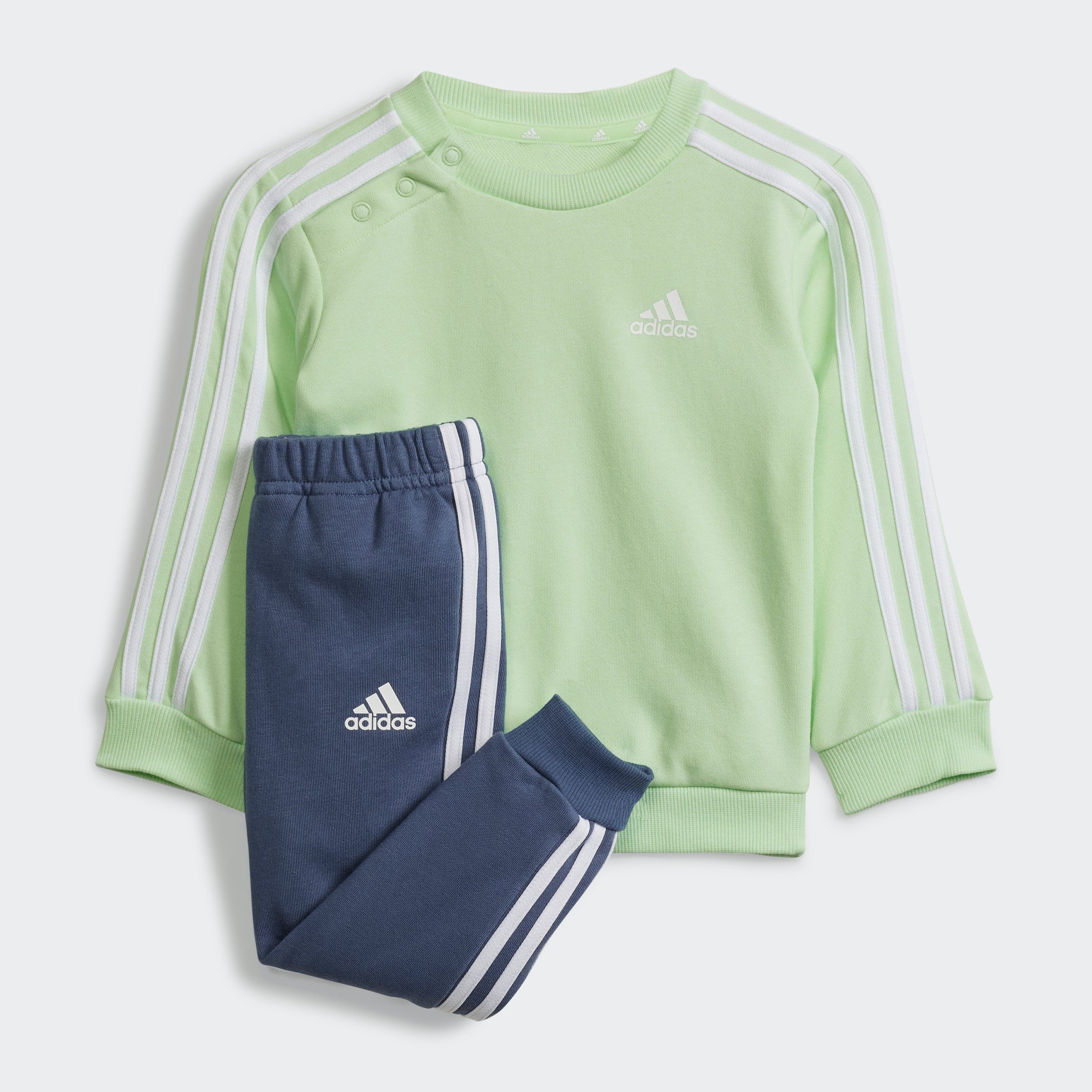 adidas Sportswear Trainingsanzug ESSENTIALS 3STREIFEN KIDS JOGGINGANZUG (2-tlg)