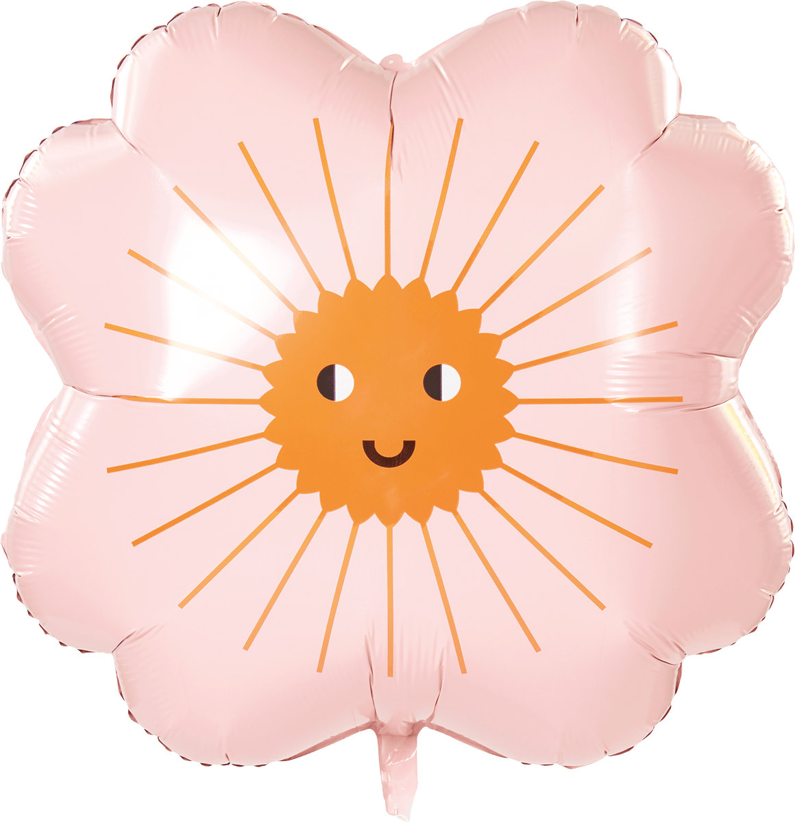 Folienballon, Blume, rosa, 1 St