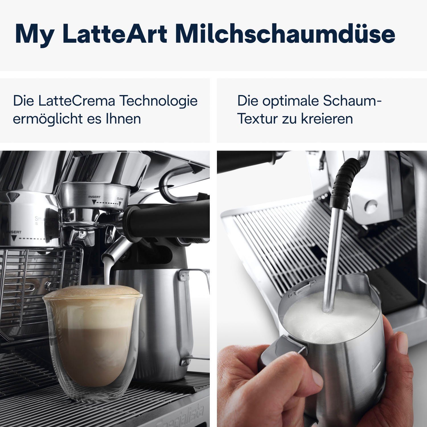 De'Longhi Siebträgermaschine La Specialista Maestro Cold Brew EC9865.M, mit zwei unabhängigen Thermoblock-Heizsystemen