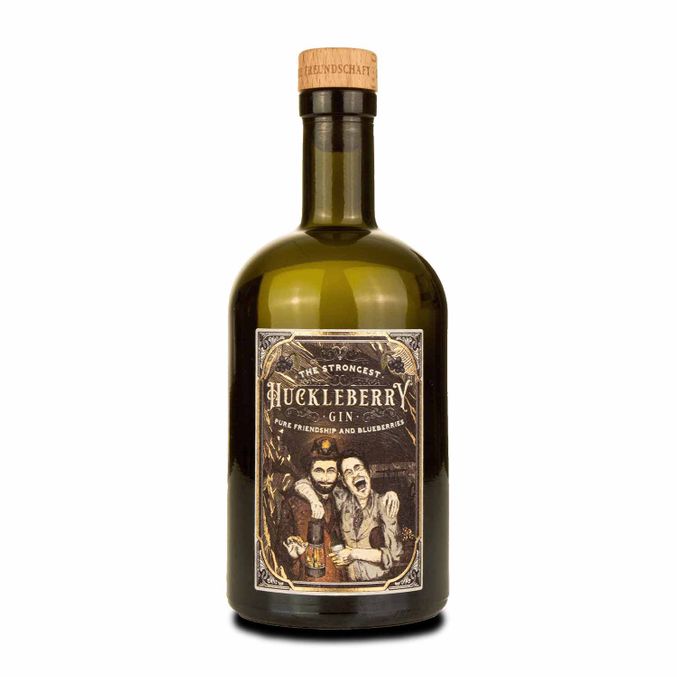 Huckleberry Gin The Strongest 77% 0,5L