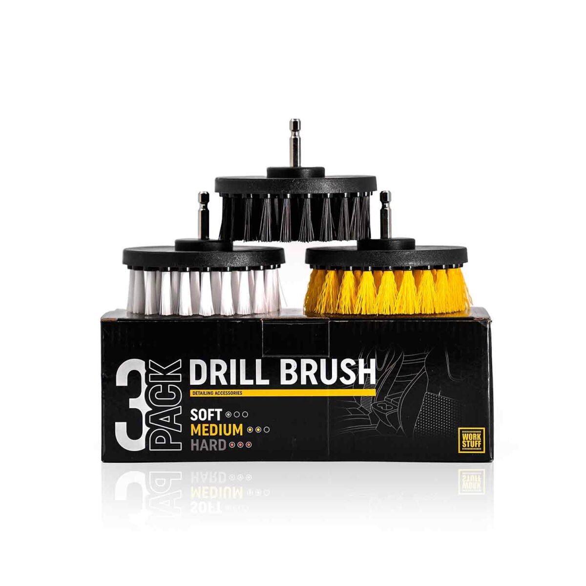 Work Stuff Drill Brush 3-Pack