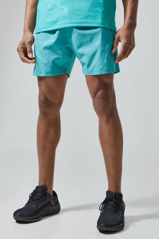 Man Active 5 Inch Camouflage Shorts