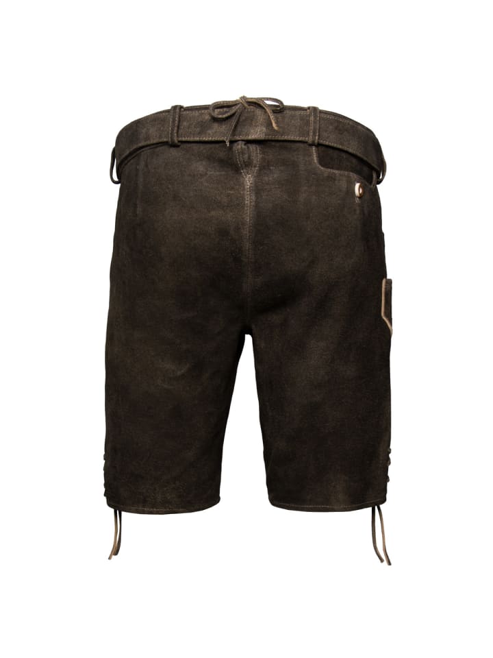 Spieth & Wensky Lederhose Veit in braun günstig kaufen