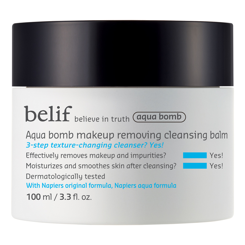belif AQUA BOMB MAKEUP REMOVING CLEANSING BALM Démaquillant