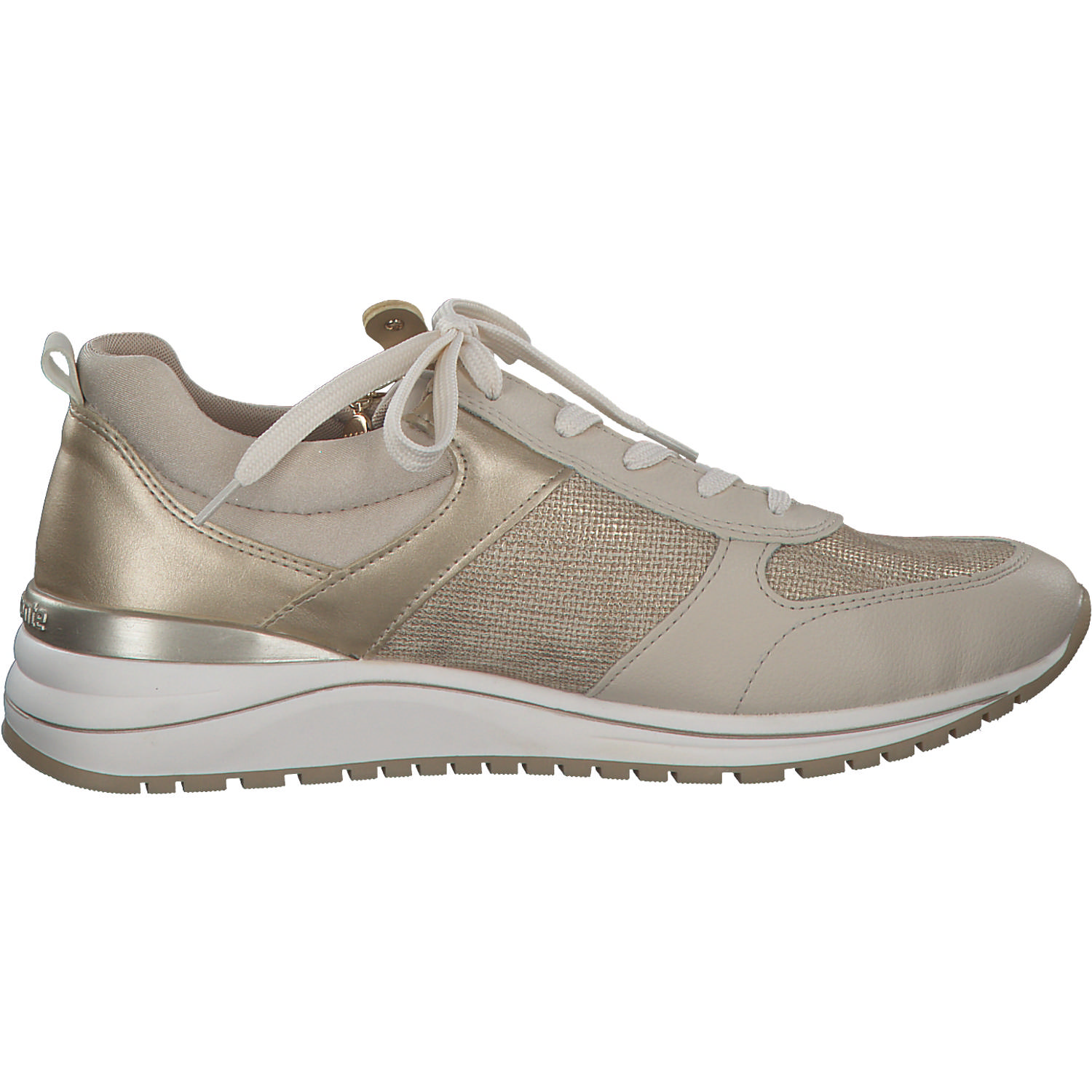 Remonte R3702, Schnürschuhe, Damen, pebble/muschel/lightgold/perlc