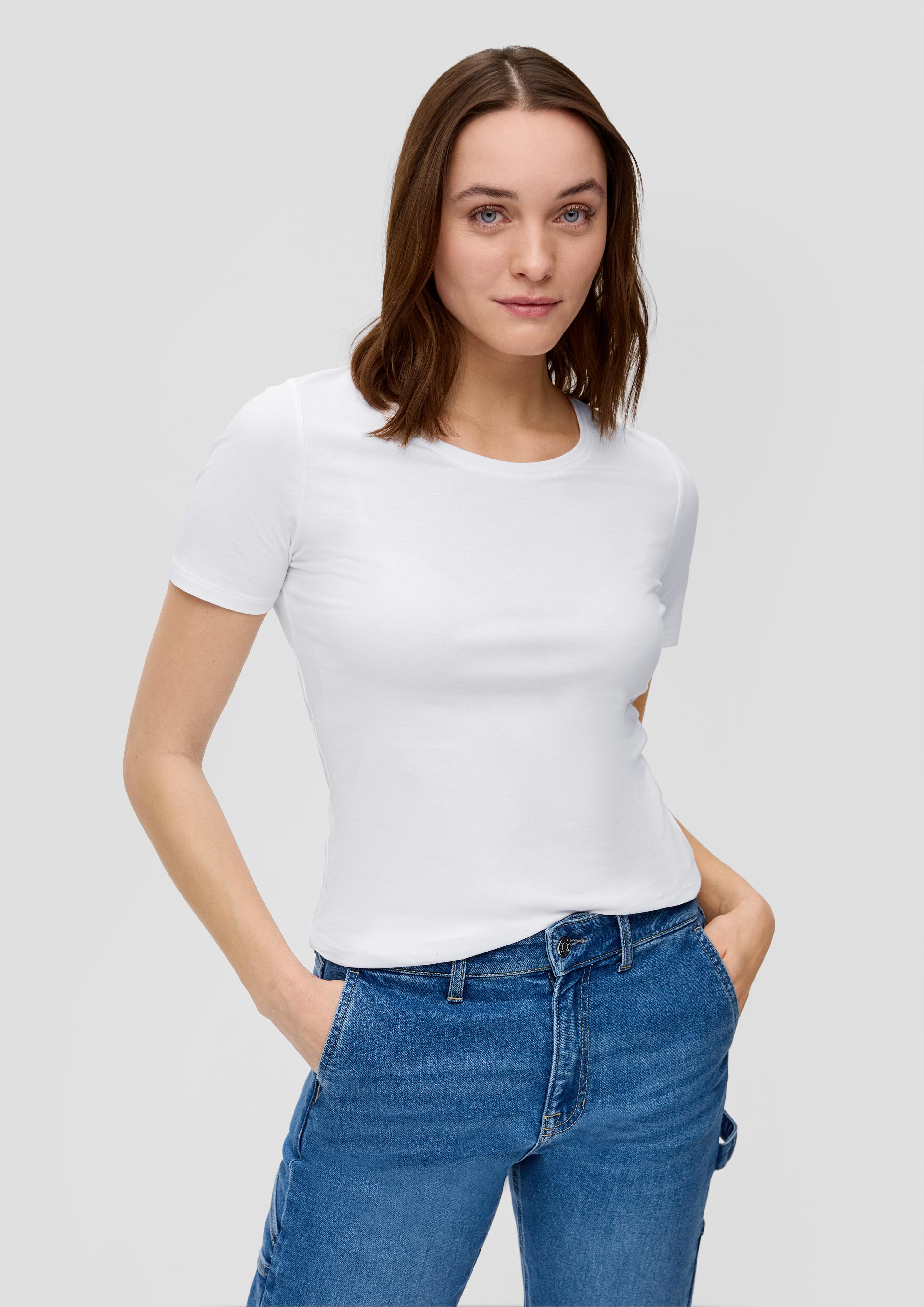Jerseyshirt mit Rundhalsausschnitt  04.899.32.7187-0100