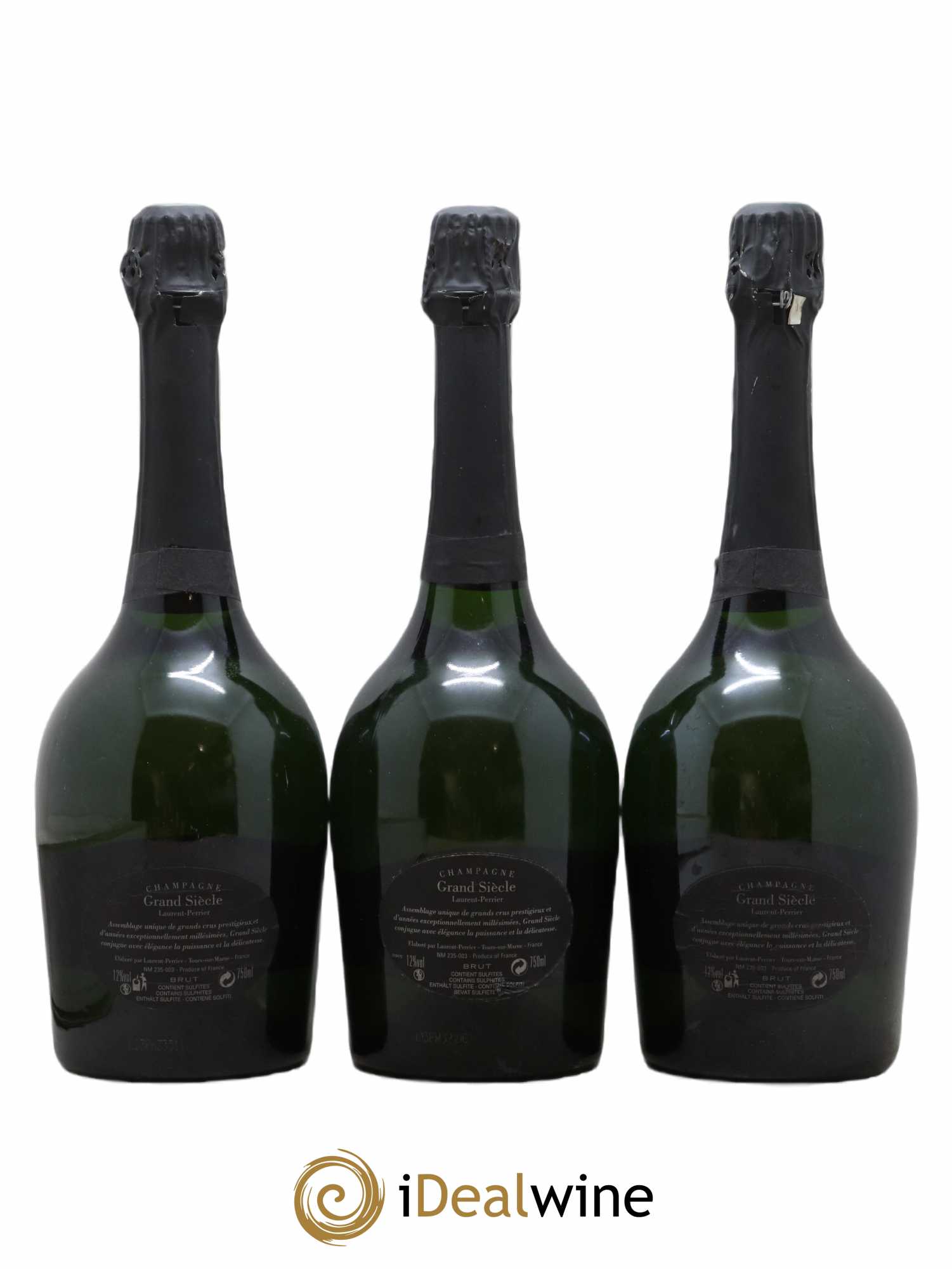 Grand Siècle Laurent Perrier   - Lot de 3 Bouteilles