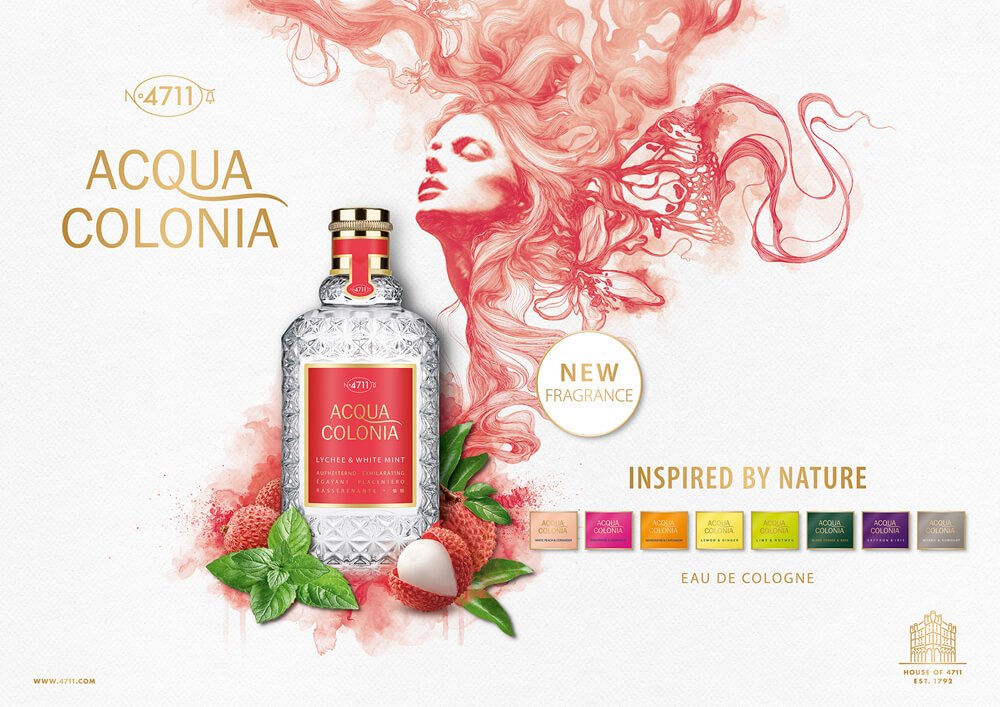 Acqua Colonia Lychee & White Mint Duschgel