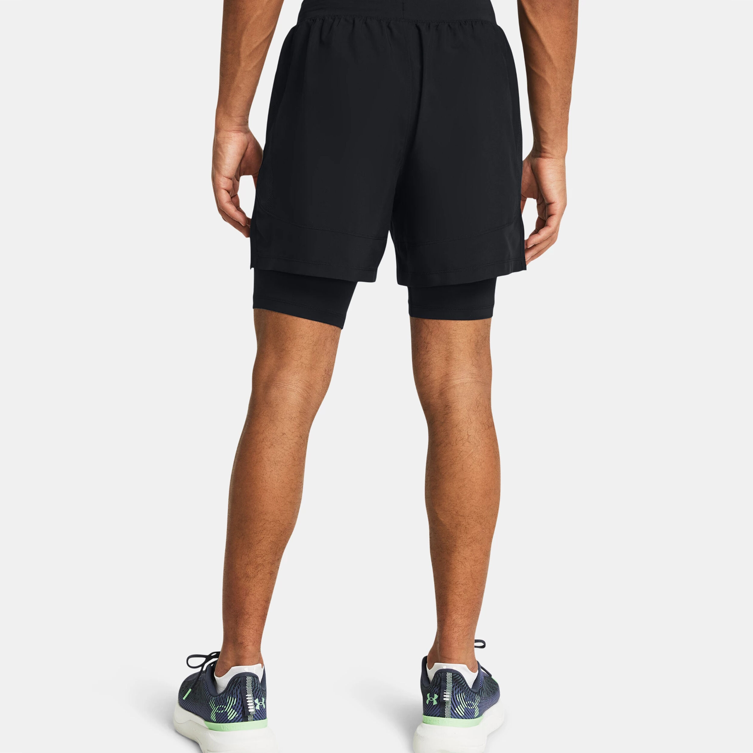 Launch 5 Inch 2-in-1 Shorts Herren - Schwarz