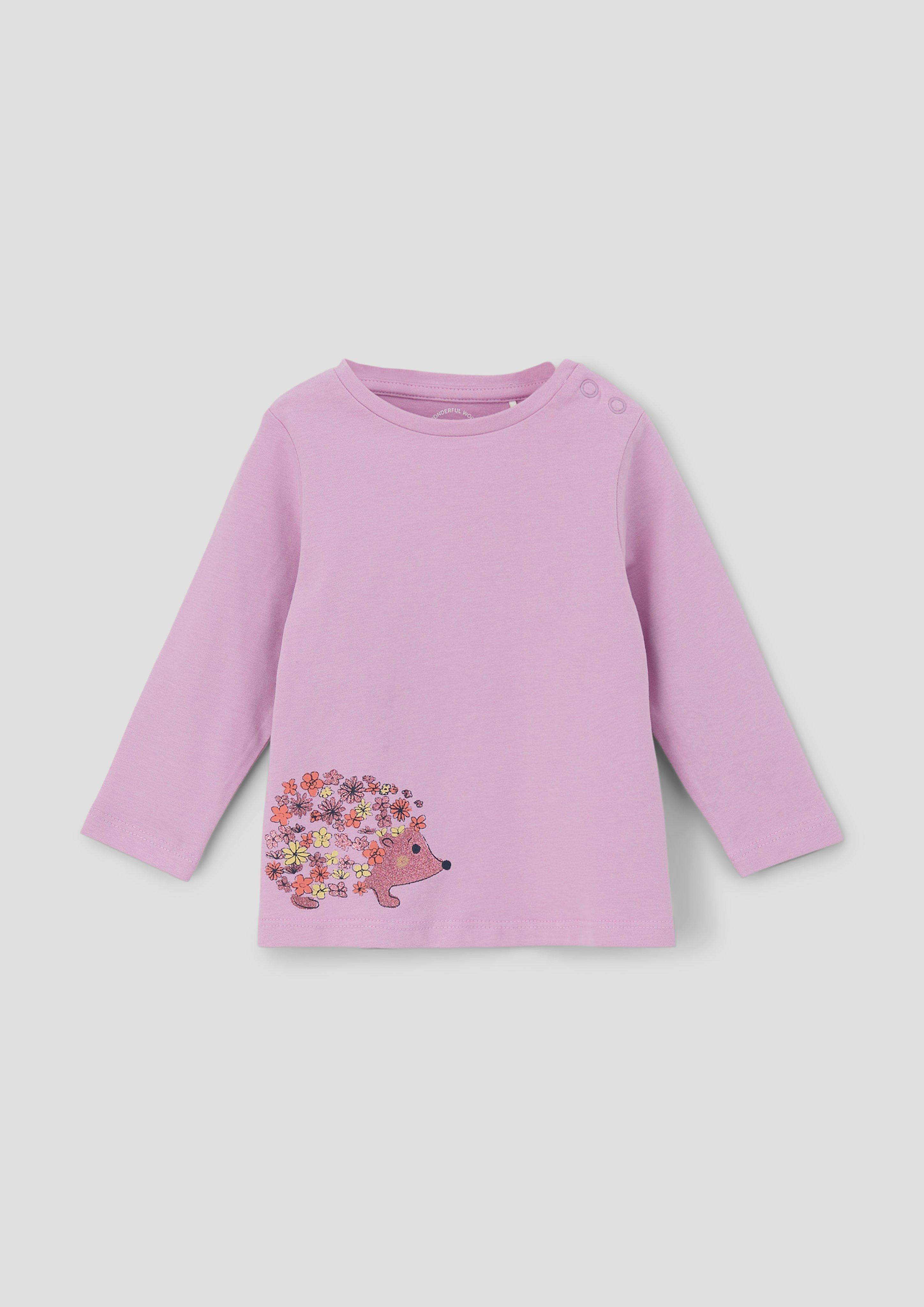 Longsleeve mit glitzerndem Effektprint  2134437-4443