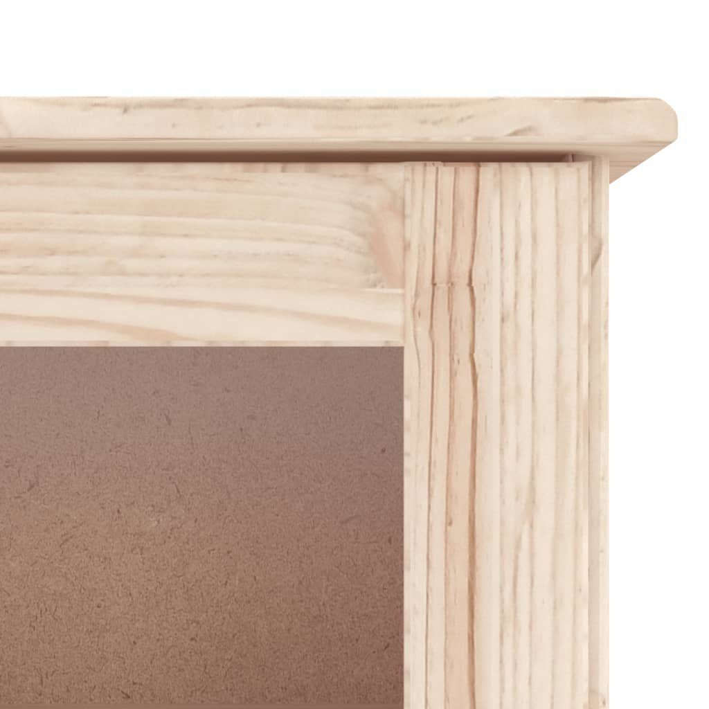 vidaXL Sideboard Highboard ALTA 77x35x165 cm Massivholz Kiefer (1 St)