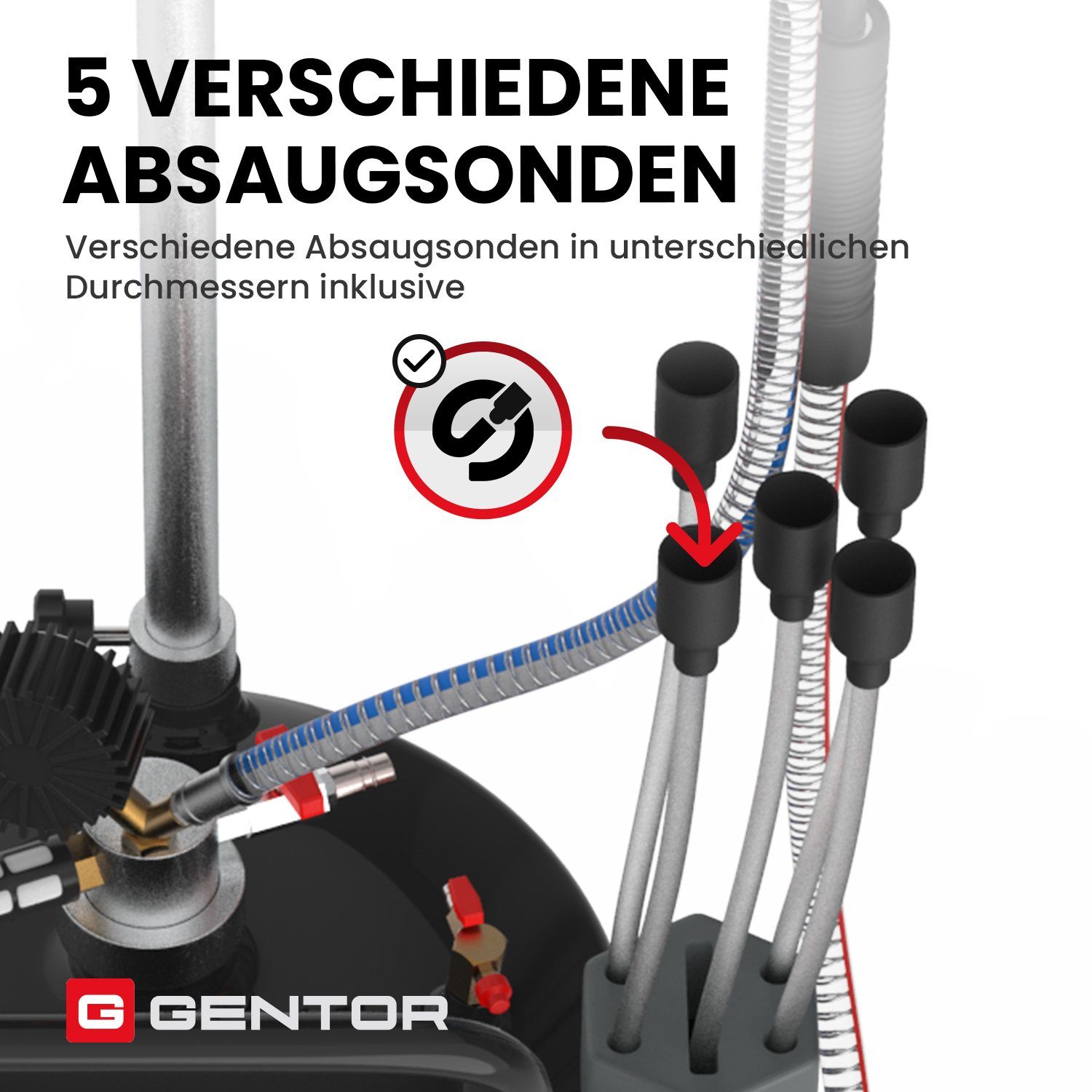 GENTOR Ölabsaugpumpe Ölauffangwanne Ölauffangsystem Ölauffangwanne Ölauffangwagen 80L