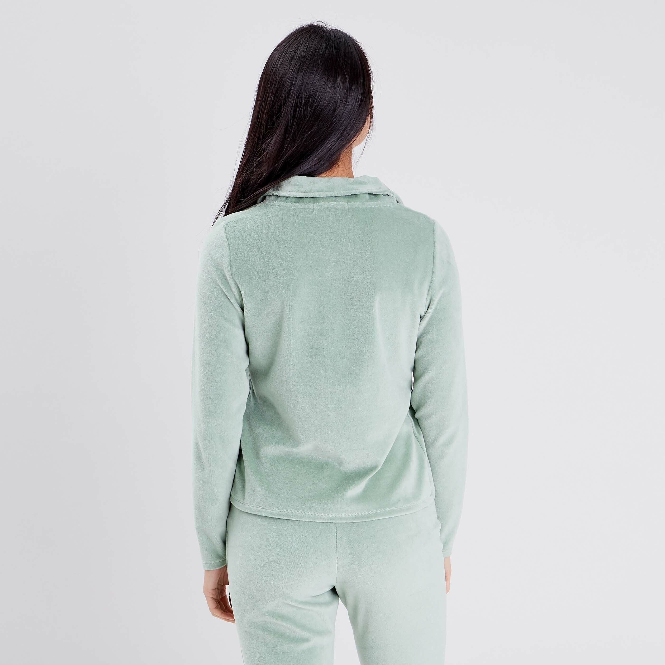Haut de pyjama vert pastel femme | Cache Cache
