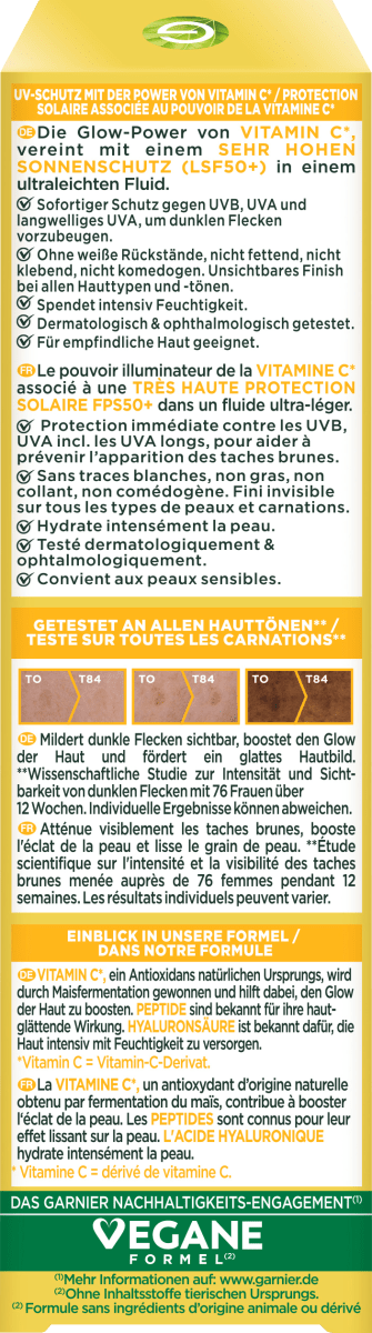 Fluid Vitamin C Invisible LSF 50+, 40 ml