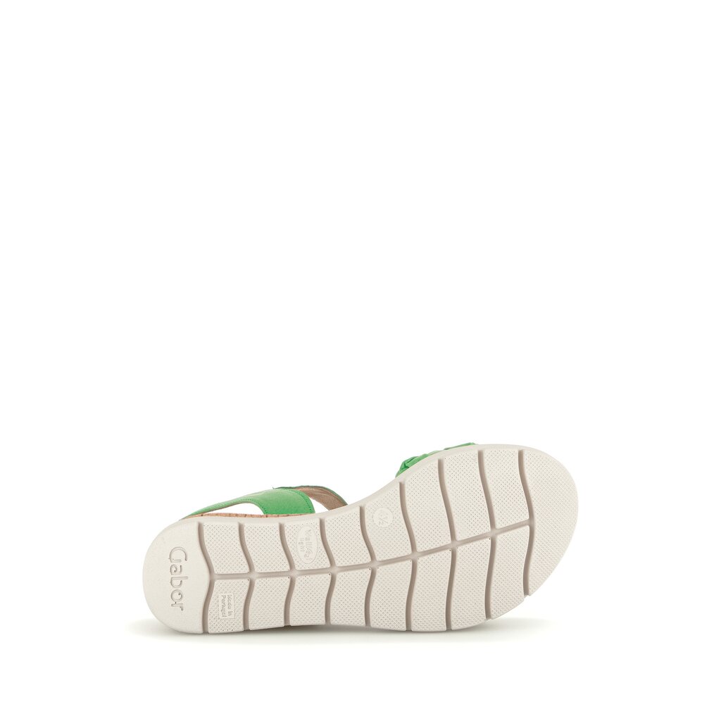 Gabor comfort Keilsandalette grün