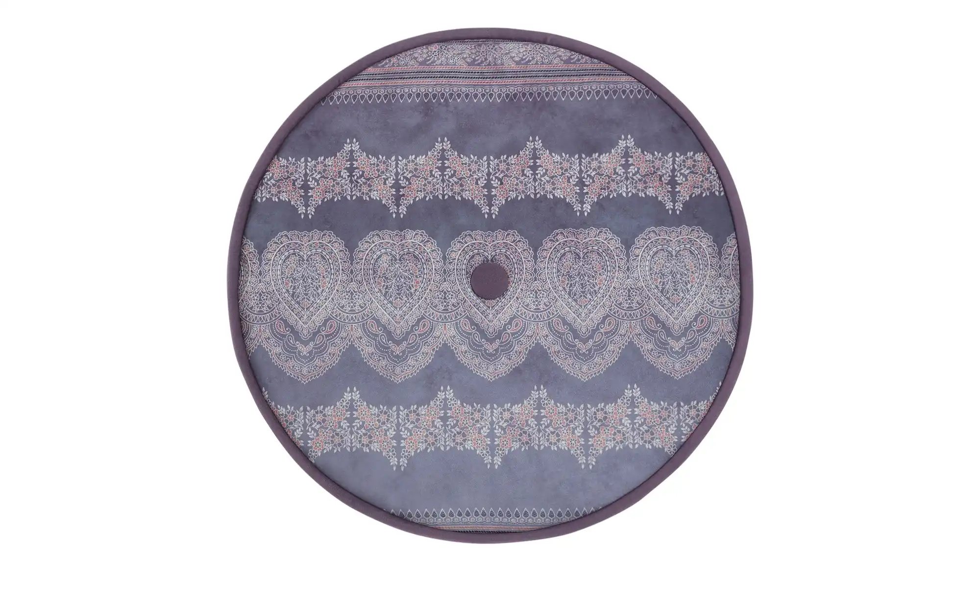 bassetti by SCHRÖNO Pouf aus Velours Tino